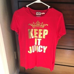 Juicy Couture t-shirt. Size xl. GUC
